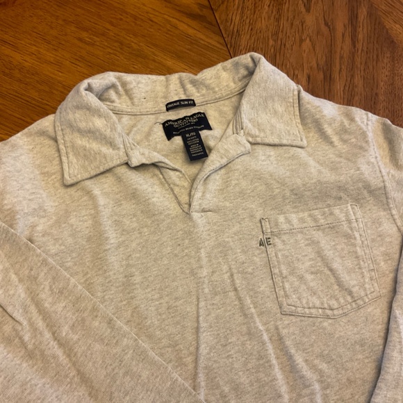American Eagle collared long sleeve men’s sweater - size XL - Picture 2 of 3